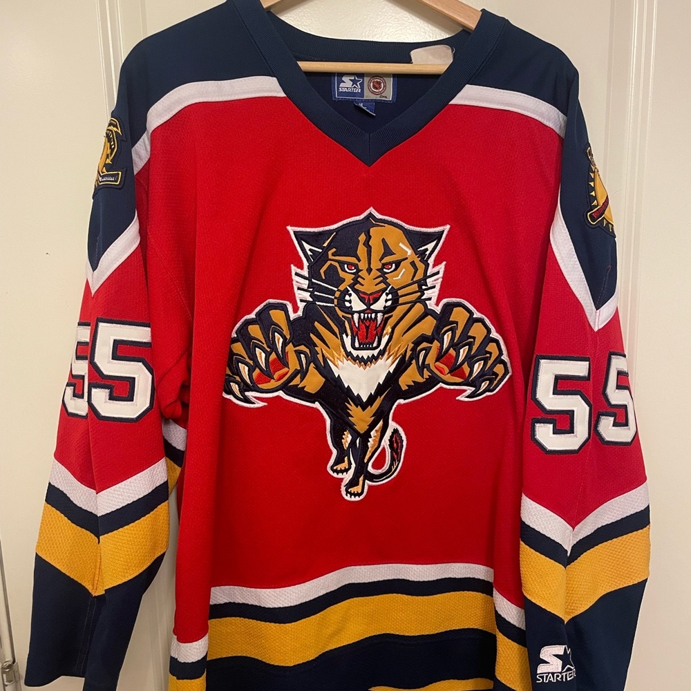 Vintage Florida Panthers Ed Jovanovski Jersey #55